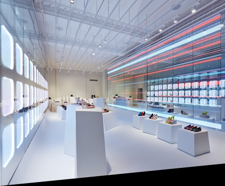 LED Light Sheet | Illuminated Store Concept | Retail Display | Retail ...